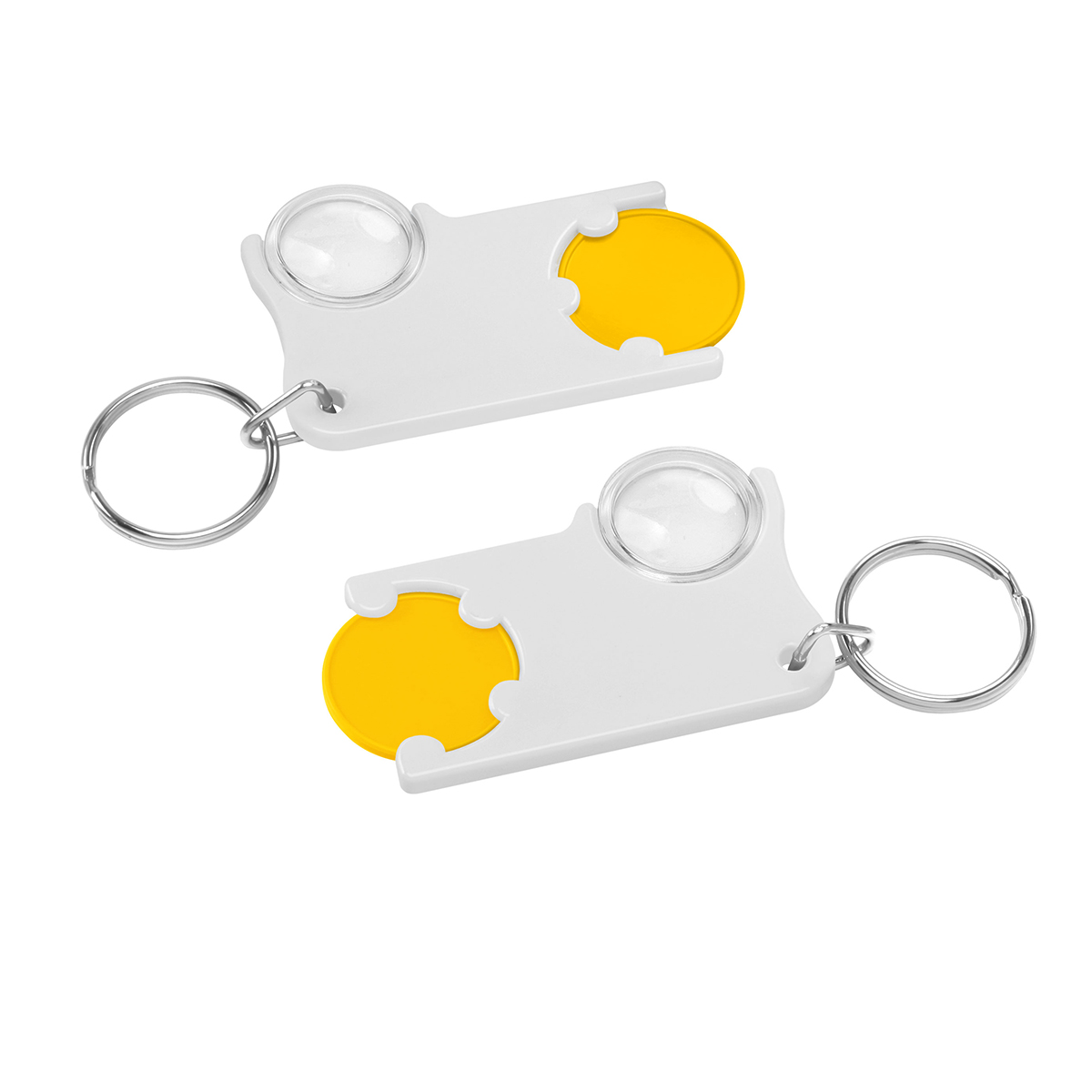 Chiphalter mit 1€-Chip und Lupe Chiphalter mit 1€-Chip und Lupe