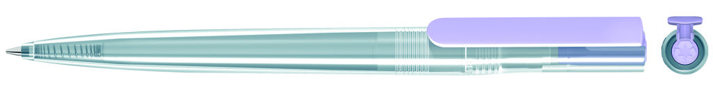 RECYCLED PET PEN switch transparent KG Drehkugelschreiber RECYCLED PET PEN switch transparent KG Drehkugelschreiber