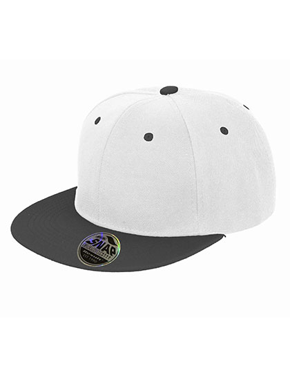 Result Headwear Bronx Original Flat Peak Snapback Dual Colour Cap