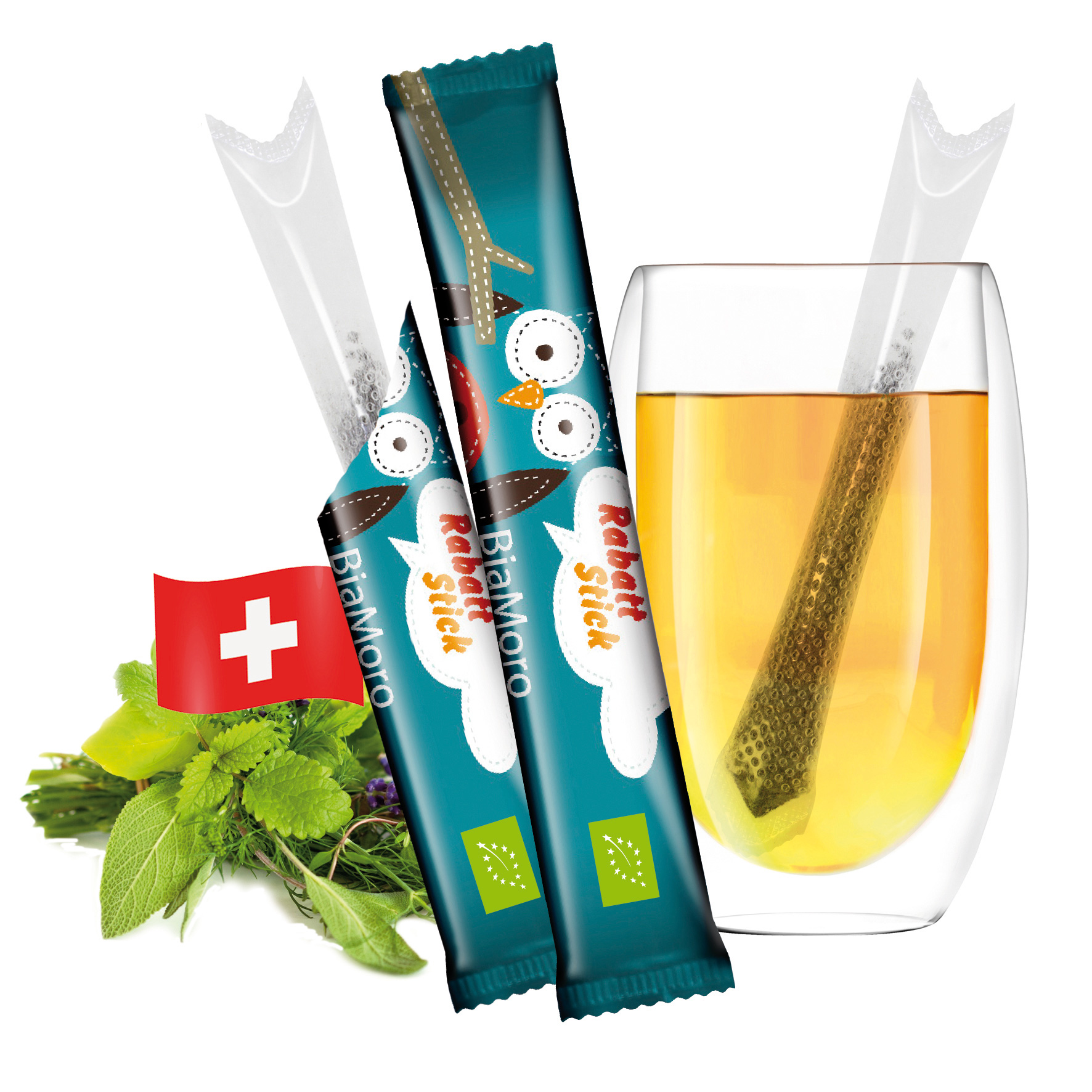 Bio TeaStick - Alpenkräuter - Individual Design