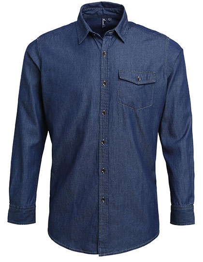 Premier Workwear Men´s Jeans Stitch Denim Shirt Premier Workwear Men´s Jeans Stitch Denim Shirt