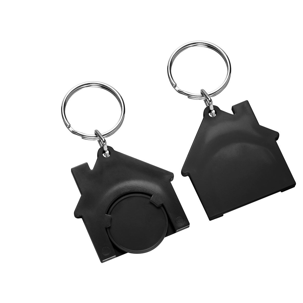 Chiphalter mit 1€-Chip Haus Chiphalter mit 1€-Chip Haus