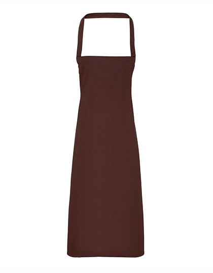 Premier Workwear Organic Cotton Bib Apron (No Pocket)