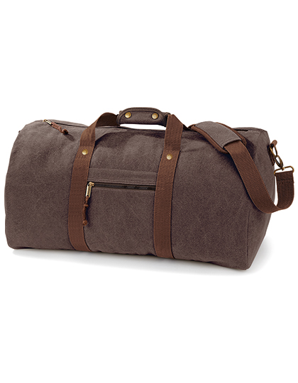 Quadra Vintage Canvas Holdall Quadra Vintage Canvas Holdall