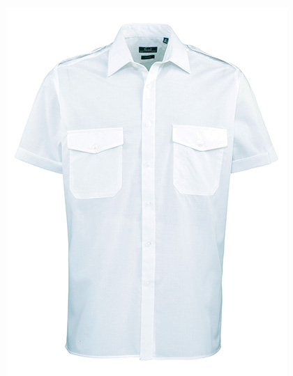 Premier Workwear Pilot Shirt Short Sleeve Premier Workwear Pilot Shirt Short Sleeve