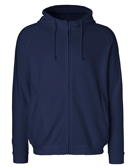 Neutral Unisex Hoodie With Hidden Zip