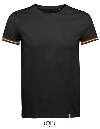 SOL´S Men´s Short Sleeve T-Shirt Rainbow