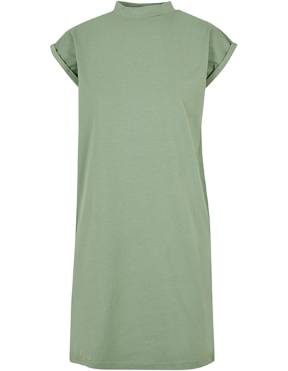Build Your Brand Ladies´ Turtle Extended Shoulder Dress