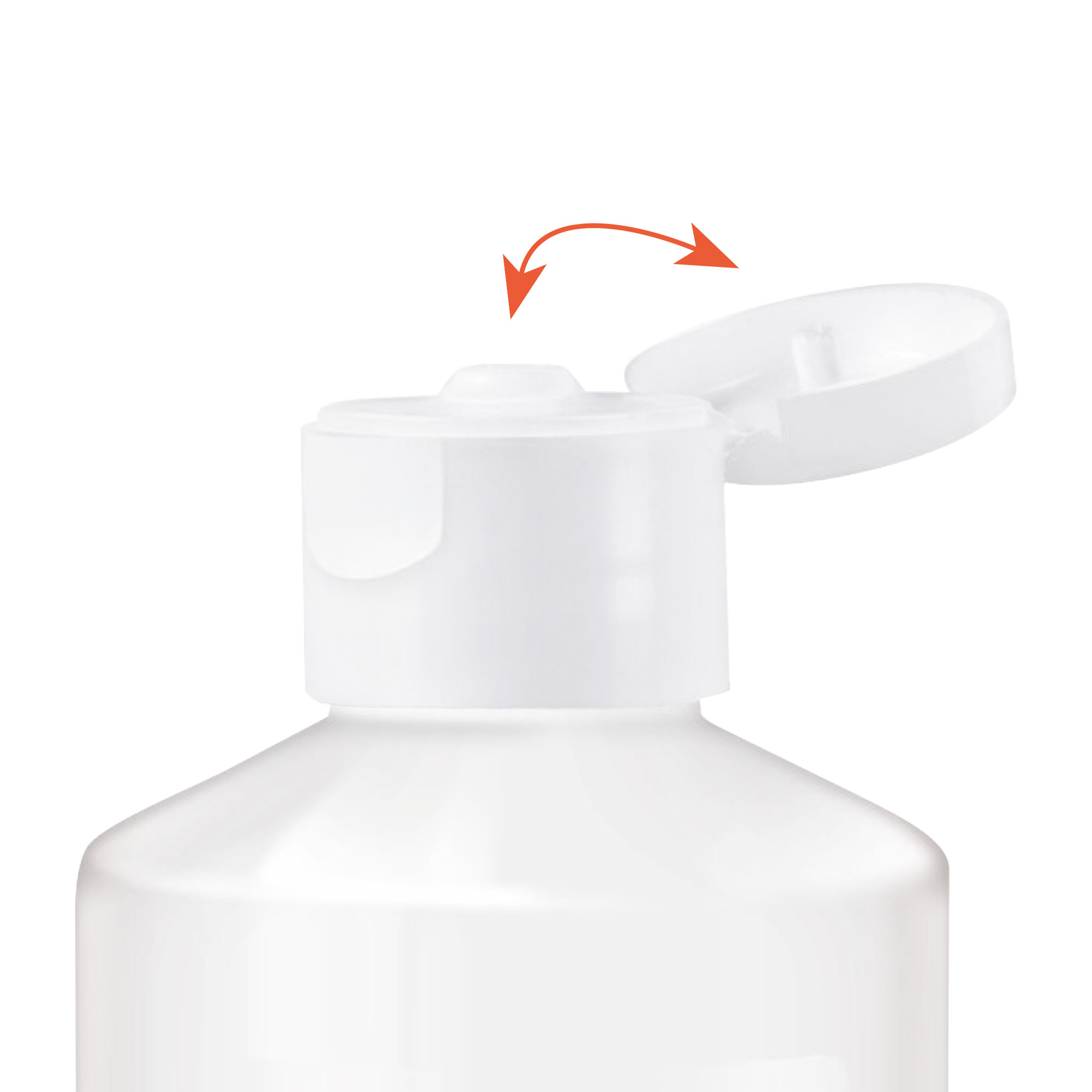 50 ml Flasche weiß - Muskel-Aktiv-Gel - Body Label