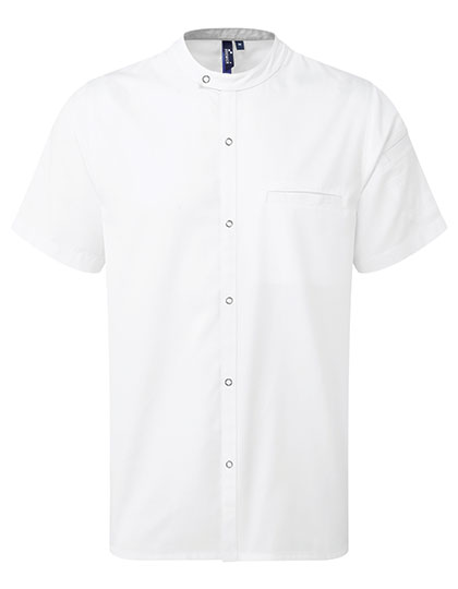Premier Workwear Chef´s Recycled Short Sleeve Shirt