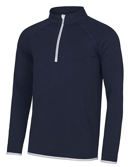 Just Cool Men´s Cool 1'2 Zip Sweat