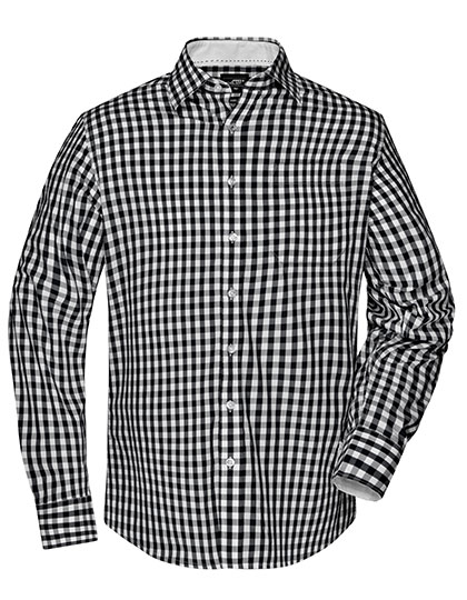 James&Nicholson Men´s Checked Shirt James&Nicholson Men´s Checked Shirt