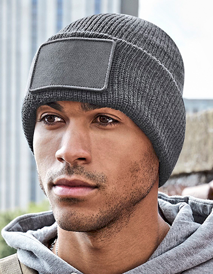 Beechfield Removable Patch Thinsulate™ Beanie