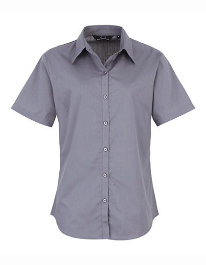 Premier Workwear Women´s Poplin Short Sleeve Blouse