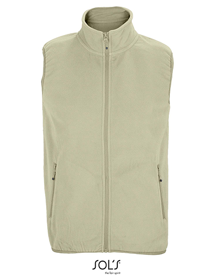 SOL´S Unisex Factor Zipped Fleece Bodywarmer