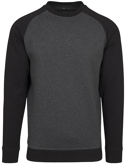 Build Your Brand Raglan Crewneck Build Your Brand Raglan Crewneck
