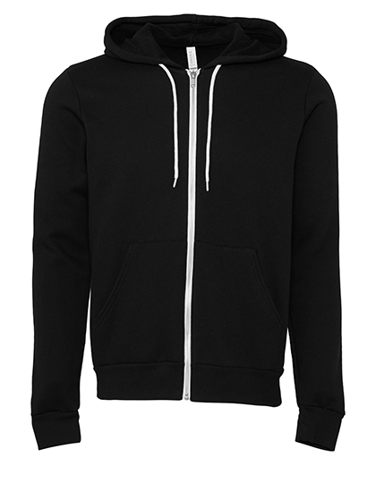 Canvas Unisex Poly-Cotton Fleece Full-Zip Hoodie Canvas Unisex Poly-Cotton Fleece Full-Zip Hoodie