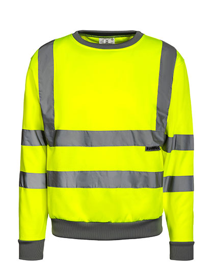 Korntex Hi-Vis Workwear Sweatshirt Limerick