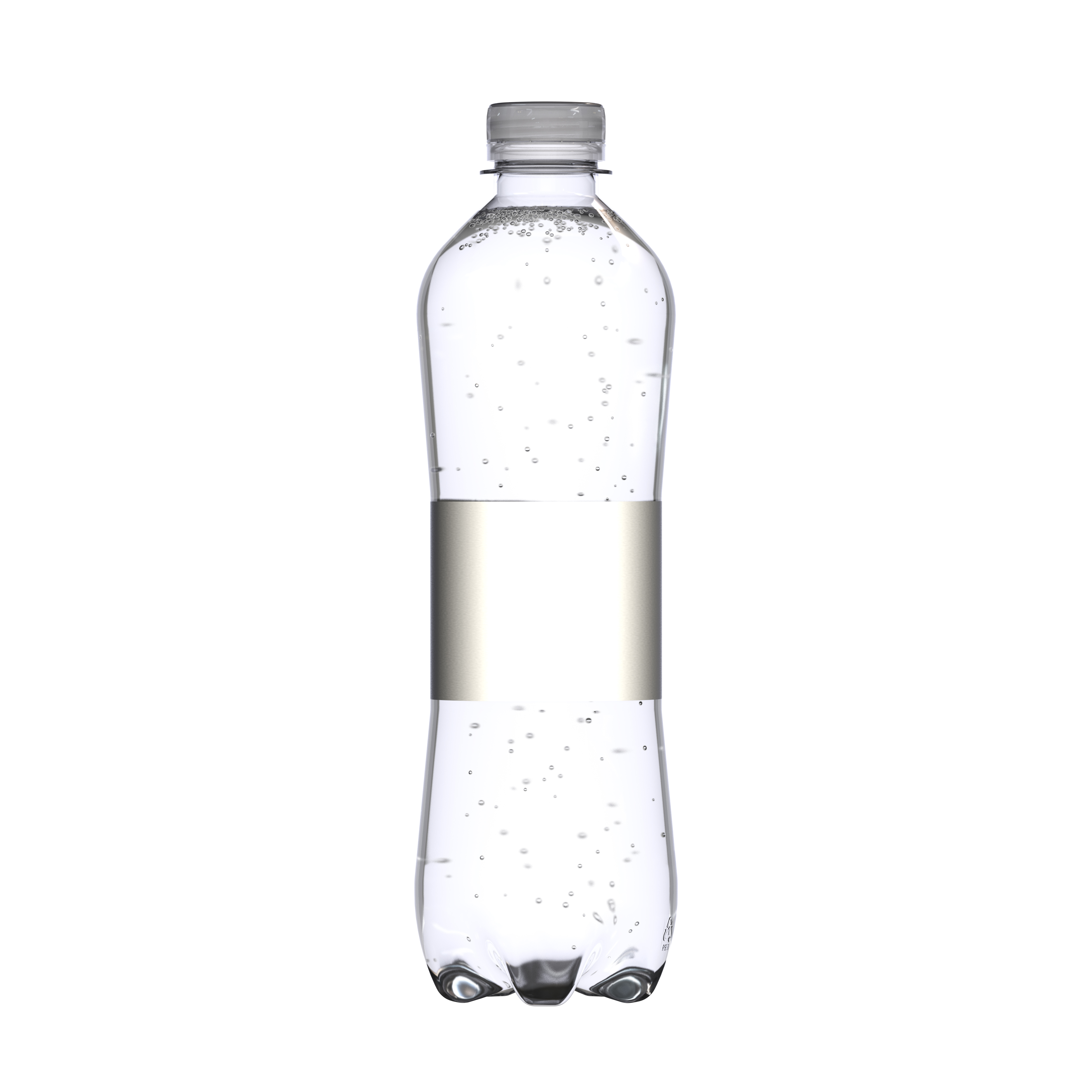 500 ml Mineralwasser spritzig (Flasche Slimline) - Smart Label (Export - Pfandfrei)