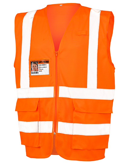 Result Safe-Guard Executive Cool Mesh Safety Vest Result Safe-Guard Executive Cool Mesh Safety Vest