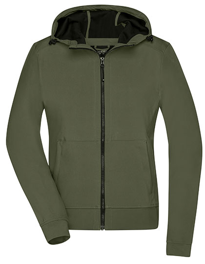 James&Nicholson Ladies´ Hooded Softshell Jacket