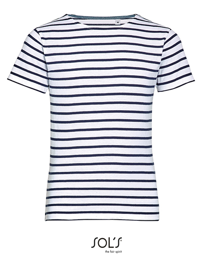 SOL´S Kids´ Round Neck Striped T-Shirt Miles SOL´S Kids´ Round Neck Striped T-Shirt Miles