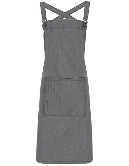 Premier Workwear Cross Back Barista Bib Apron Premier Workwear Cross Back Barista Bib Apron