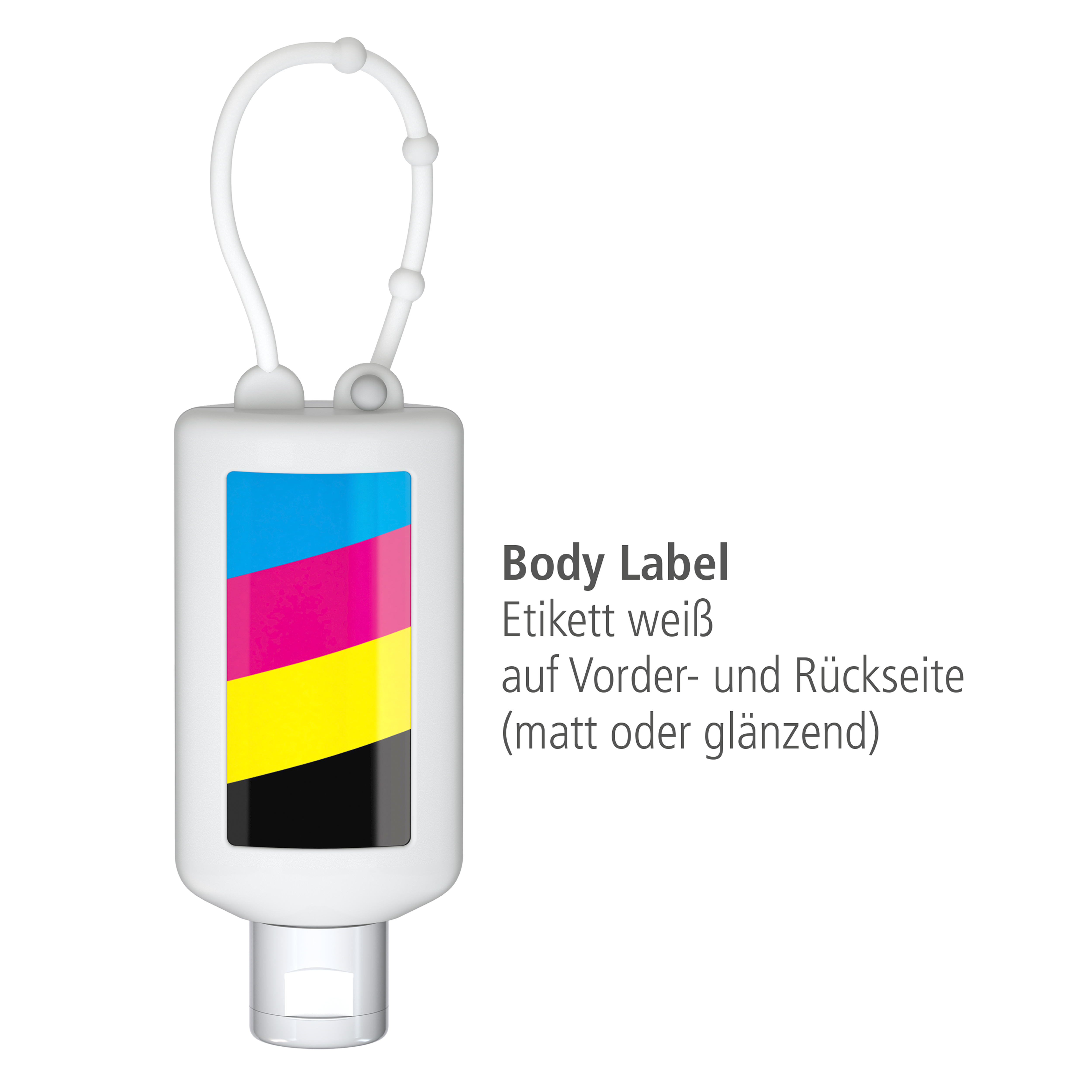 50 ml Bumper rot - Handbalsam Ingwer - Limette - Body Label