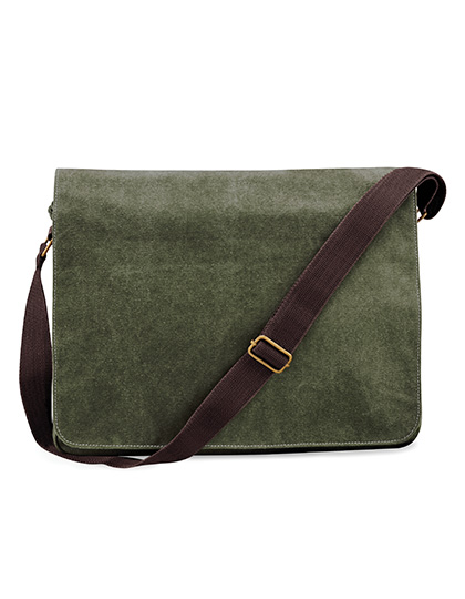 Quadra Vintage Canvas Despatch Bag