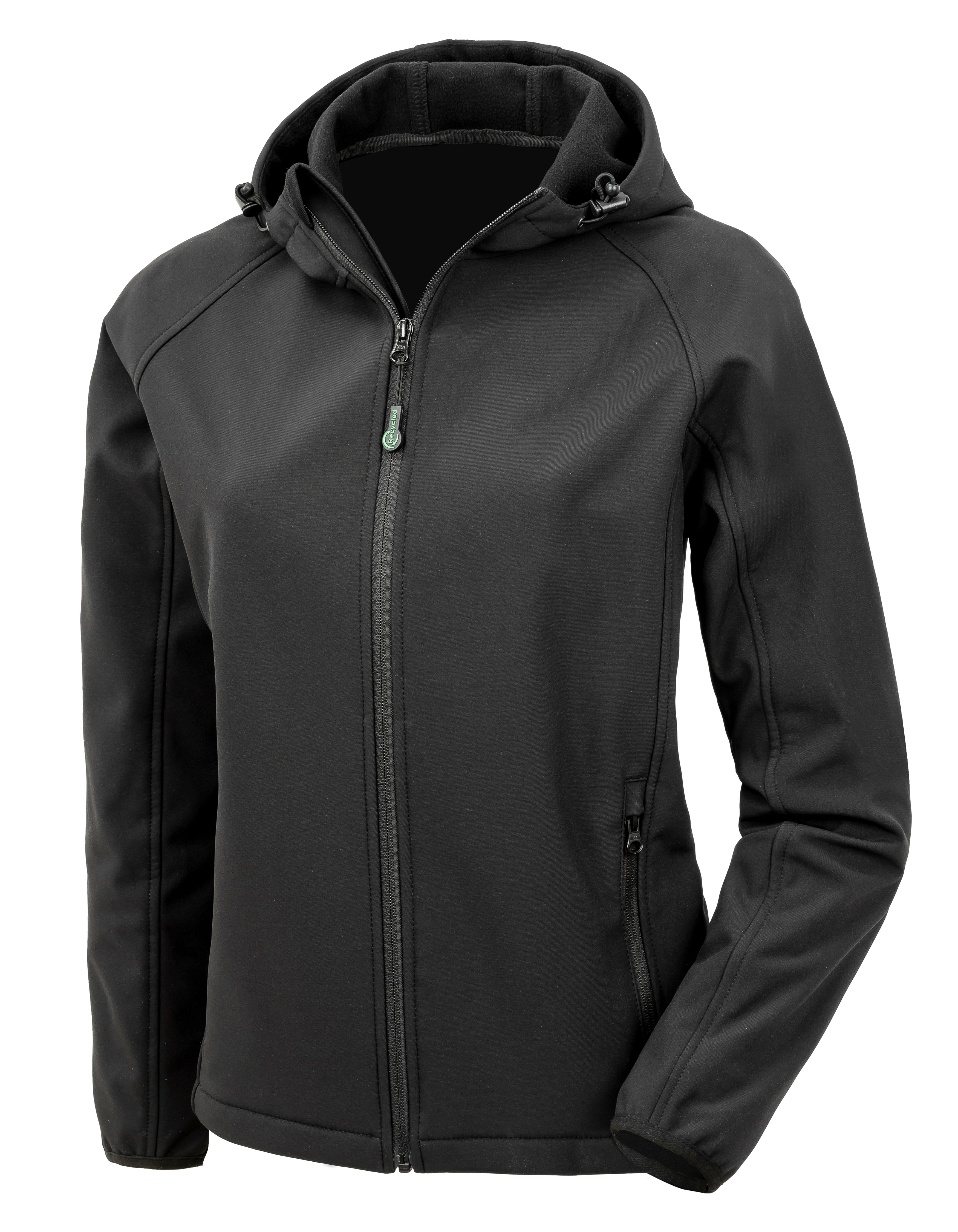 Result Genuine Recycled Women´s Recycled 3-Layer Printable Hooded Softshell Jacket Result Genuine Recycled Women´s Recycled 3-Layer Printable Hooded Softshell Jacket