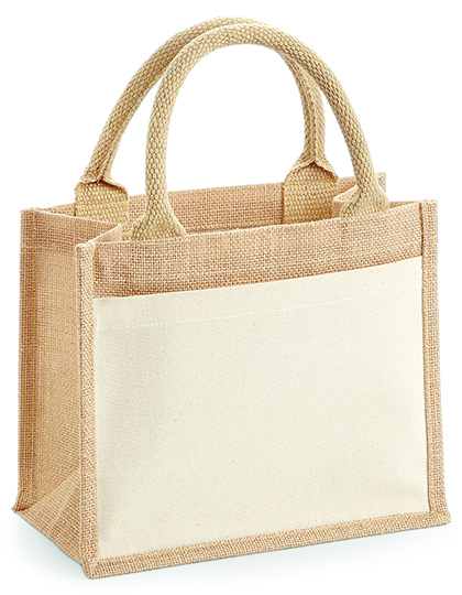 Westford Mill Cotton Pocket Jute Gift Bag Westford Mill Cotton Pocket Jute Gift Bag