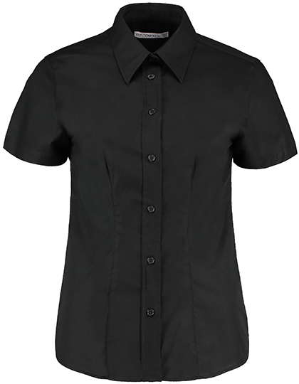 Kustom Kit Women´s Tailored Fit Workwear Oxford Shirt Short Sleeve