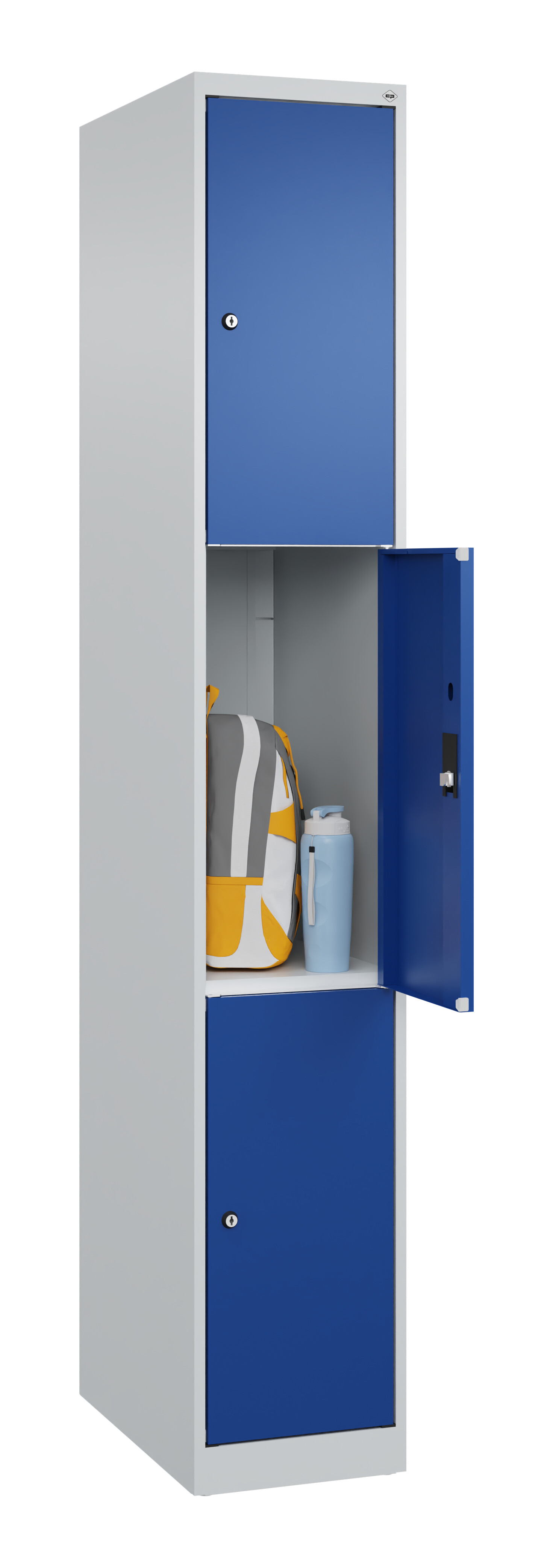 Schließfachschrank Classic Plus, 3 Fächer, 1850x300x500mm Schließfachschrank Classic Plus, 3 Fächer, 1850x300x500mm