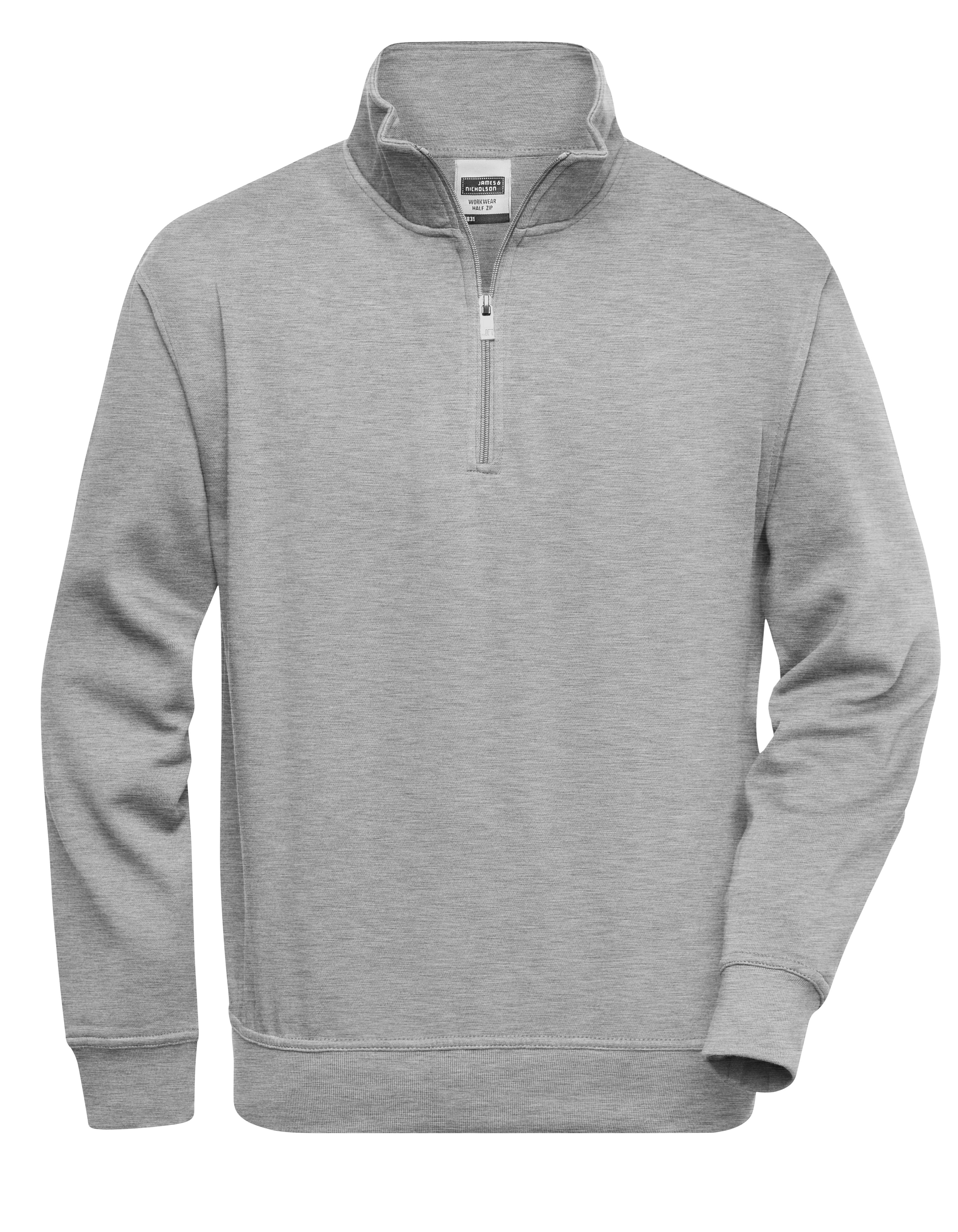 James&Nicholson Workwear Half Zip Sweat James&Nicholson Workwear Half Zip Sweat