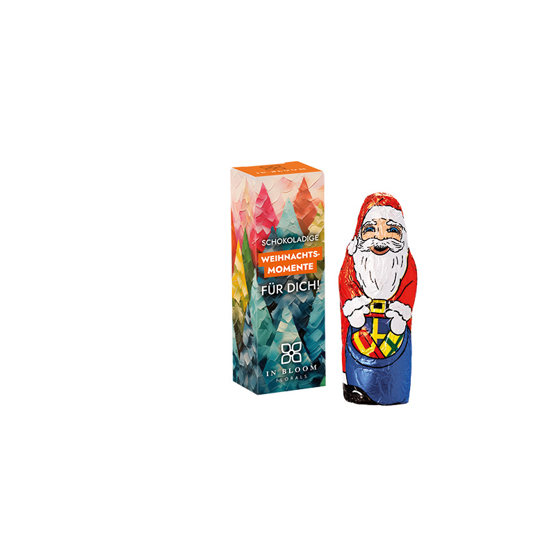 Klett Weihnachtsmann 15g in der Werbebox
