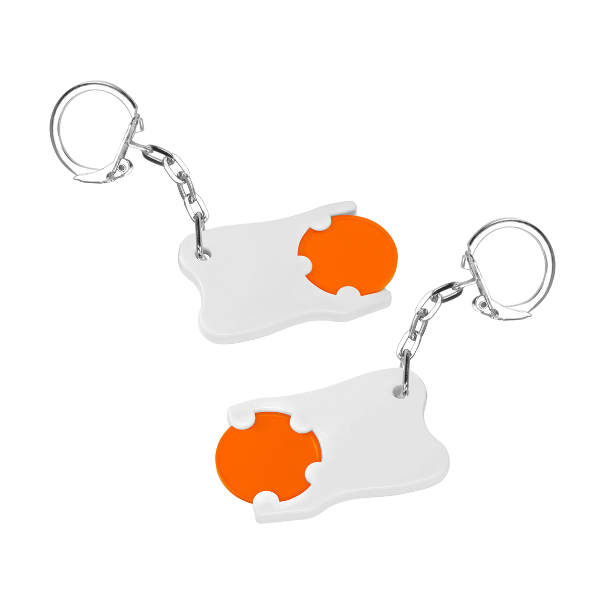 Chiphalter mit 1€-Chip Zahn