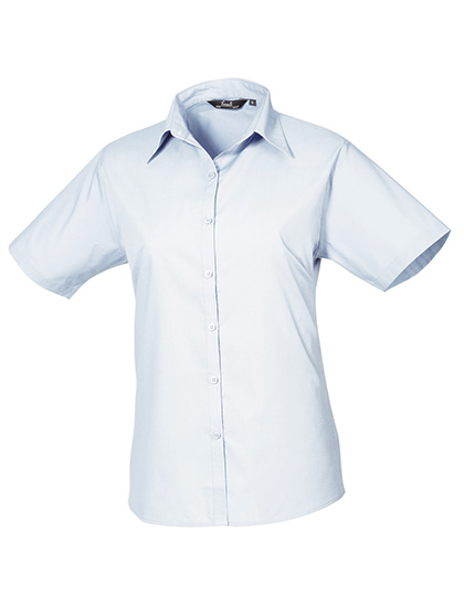 Premier Workwear Women´s Poplin Short Sleeve Blouse Premier Workwear Women´s Poplin Short Sleeve Blouse