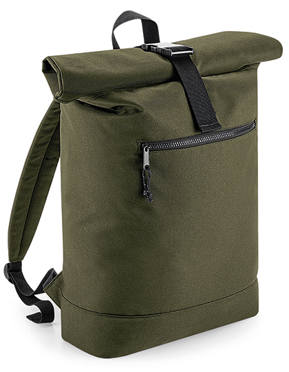 BagBase Recycled Roll-Top Backpack BagBase Recycled Roll-Top Backpack