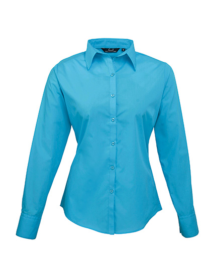 Premier Workwear Women´s Poplin Long Sleeve Blouse Premier Workwear Women´s Poplin Long Sleeve Blouse