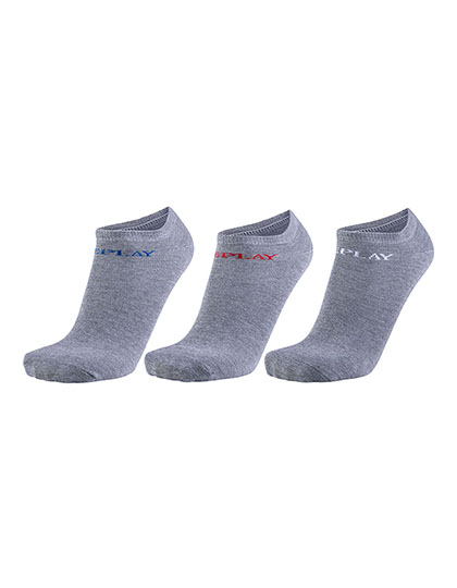 Replay In Liner Socks (3 Pair Banderole)