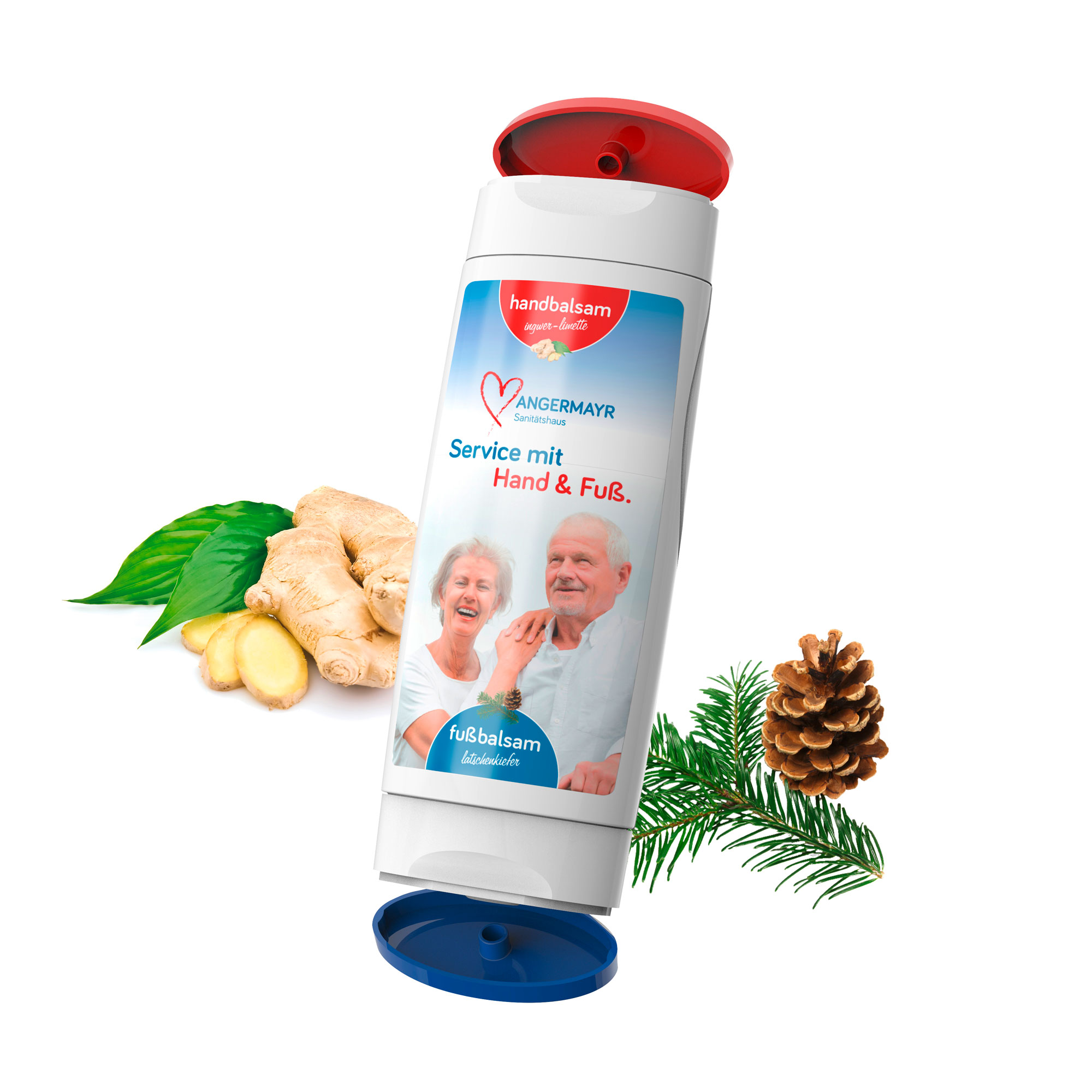 DuoPack 11: Handbalsam Ingwer-Limette + Fußbalsam (Body Label 2 x 50 ml) DuoPack 11: Handbalsam Ingwer-Limette + Fußbalsam (Body Label 2 x 50 ml)