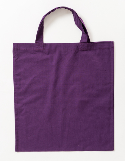 Printwear Cotton Bag Colored Short Handles