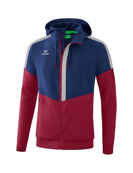 Erima Squad Tracktop Jacke mit Kapuze