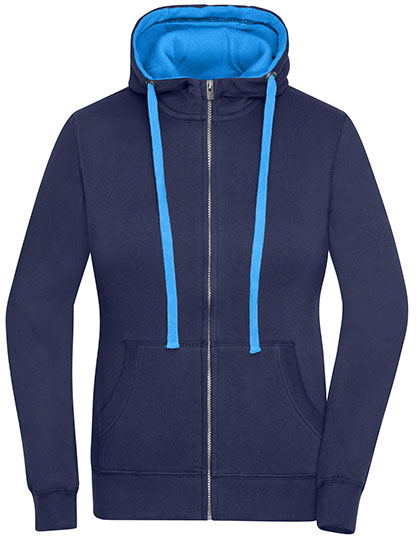 James&Nicholson Ladies´ Lifestyle Zip-Hoody James&Nicholson Ladies´ Lifestyle Zip-Hoody