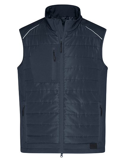 James&Nicholson Men´s Hybrid Vest James&Nicholson Men´s Hybrid Vest