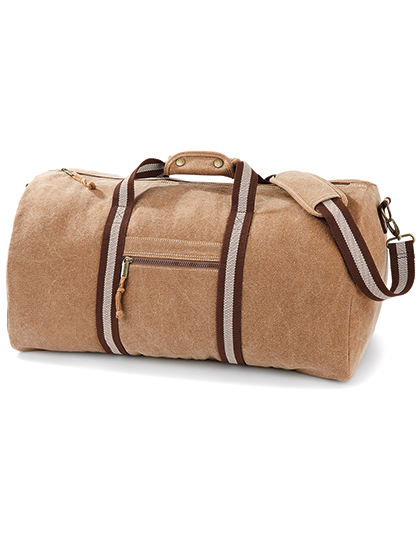 Quadra Vintage Canvas Holdall Quadra Vintage Canvas Holdall