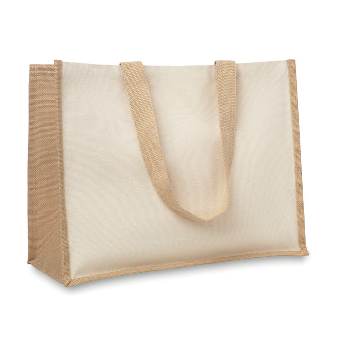 Jute Canvas Shopper 
