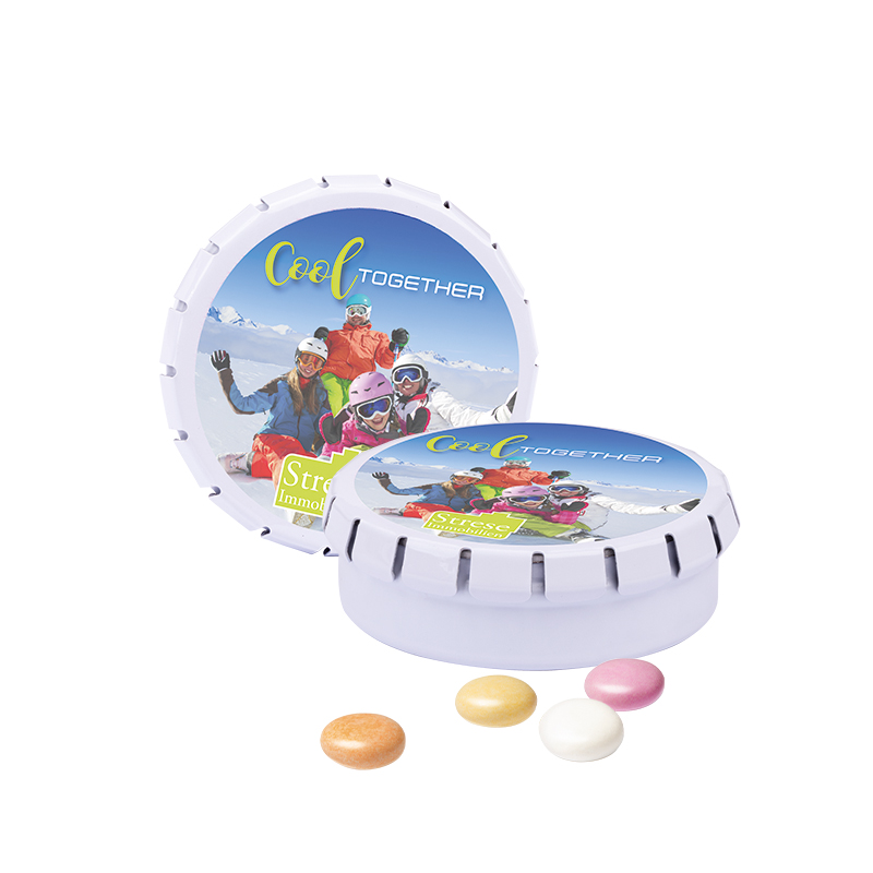 Quick Box weiß Mentos Fruit