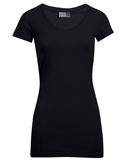 Promodoro Women´s Slim Fit V-Neck-T Long Promodoro Women´s Slim Fit V-Neck-T Long