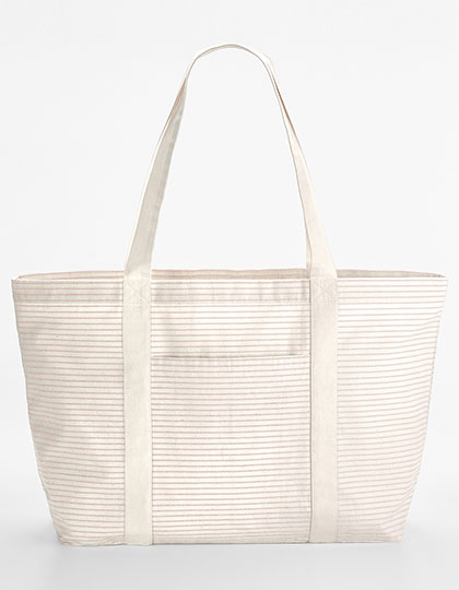 Westford Mill Striped Organic Cotton Shopper Westford Mill Striped Organic Cotton Shopper